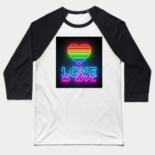 Love is love No. 1 Baseball T-Shirt
